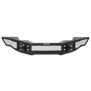 Jeep Wrangler Bumper - Front - Go Rhino - Rockline Full Width, Winch Ready - Textured Black - `07-`20